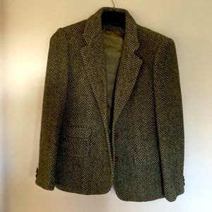 Harve Bernard Gray 100% wool jacket Size 14